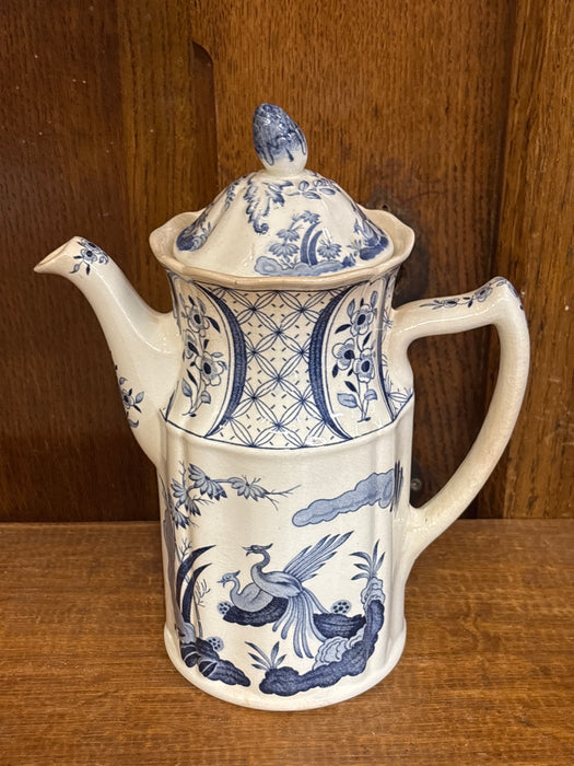MASONS OLD CHELSEA COFFEE POT - AS FOUND
