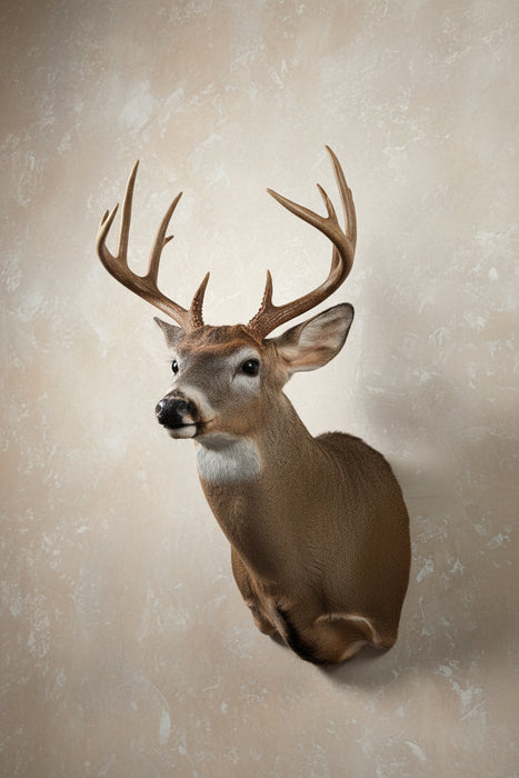 TAXIDERMY DEER HEAD MOUNT