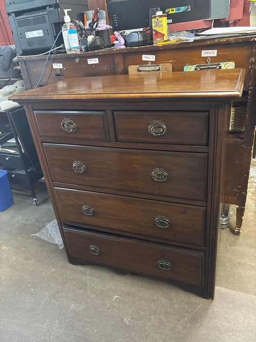 5 DRAWER EDWARDIAN CHEST