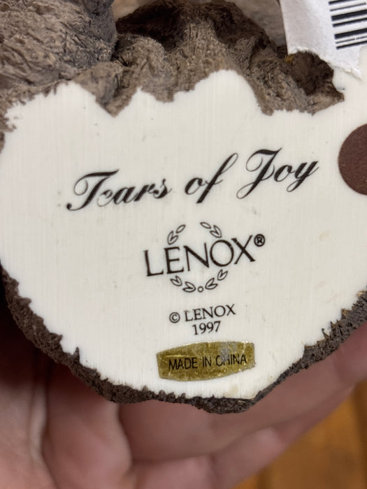 TEARS OF JOY LENOX PORECELAIN ELEPHANT