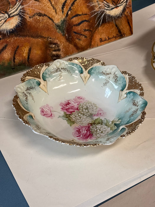 R.S PRUSSIA FLORAL BOWL