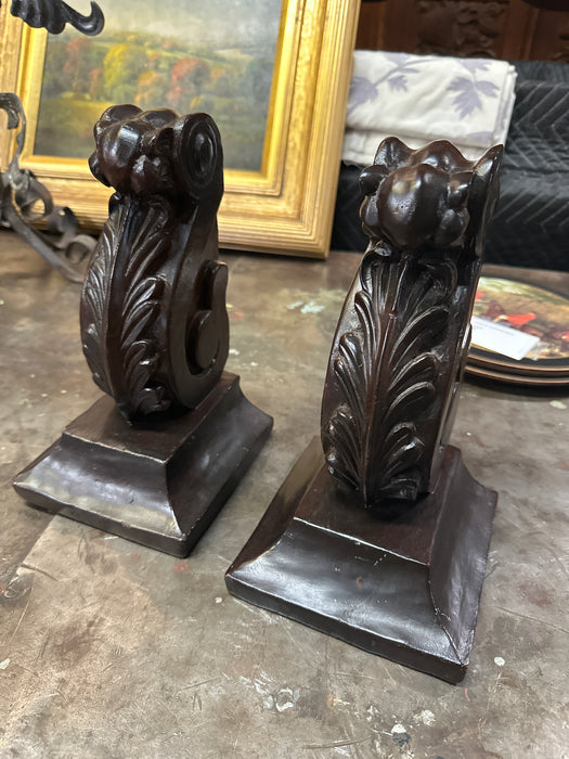 PAIR OF THAI CORBELS