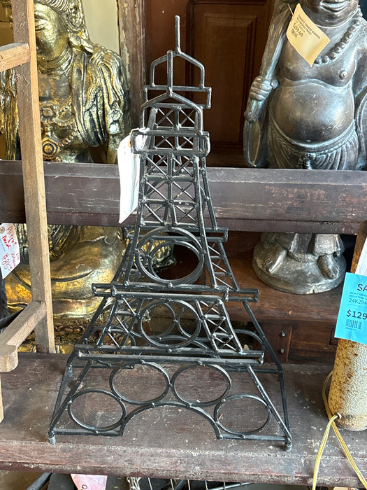 IRON EIFFEL TOWER WINE RACK