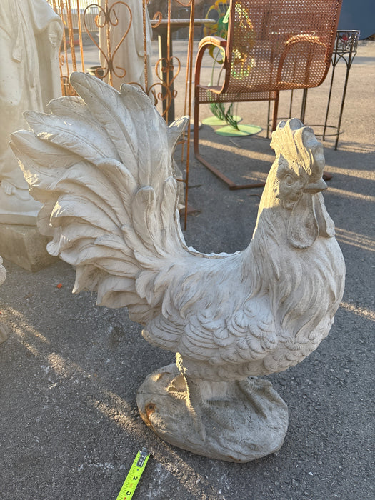 LARGE CONCRETE ROOSTER