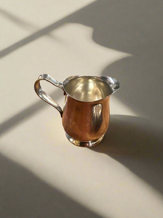 SMALL SILVER PLATE PITCHER