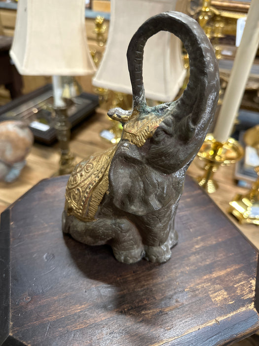 METAL CIRCUS ELEPHANT FIGURE