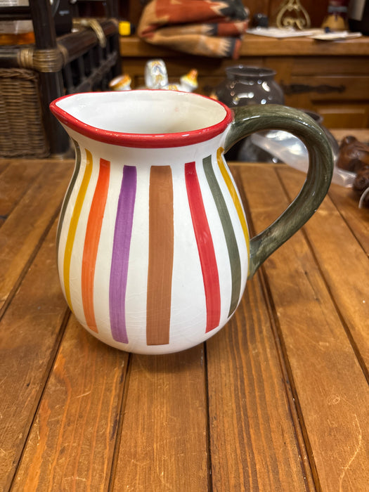 CHINESE RAINBOW STRIPED PITCHER
