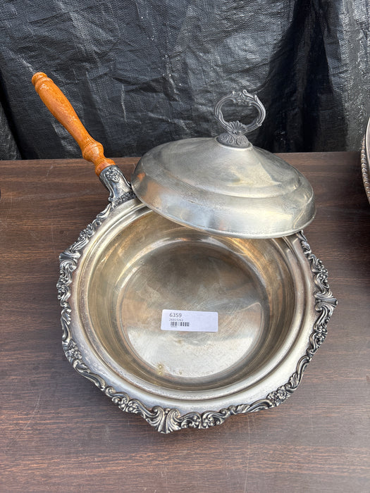 SILVER PLATE CHAFFING PAN