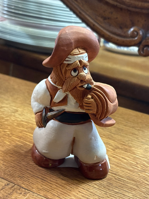 SPANISH PIRATE STATUE