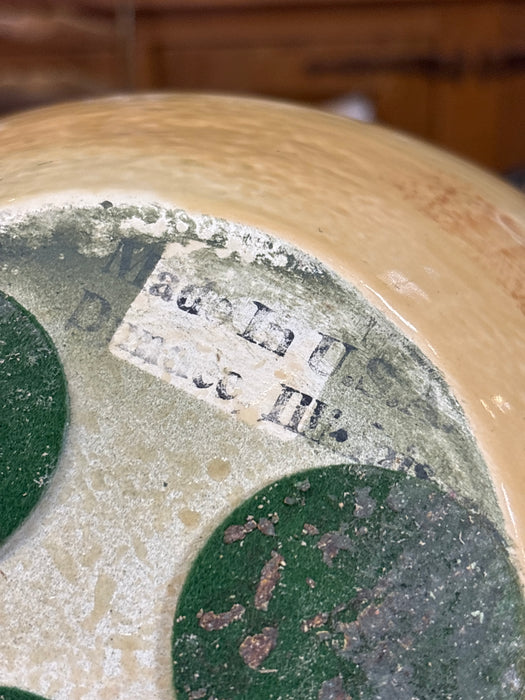 LARGE 1930'S DUNDEE ILLINIOS POTTERY VASE (DAVID H. HAEGER)