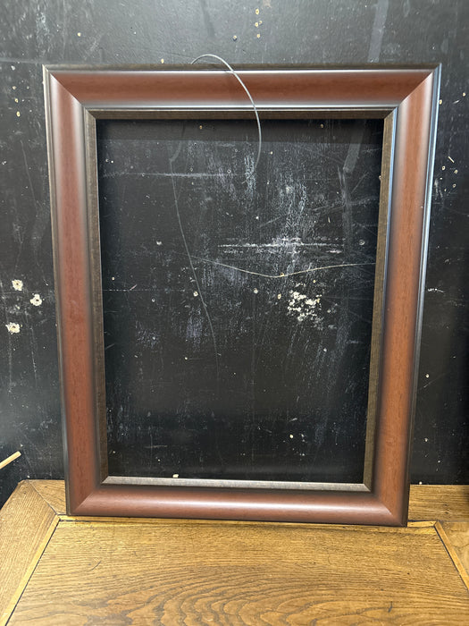 BROWN FLARED FRAME