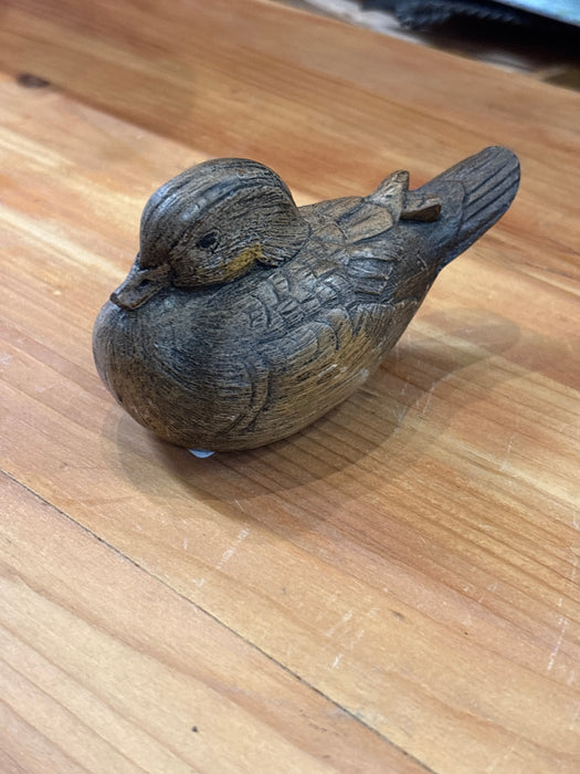SMALL CAST RESIN DUCK