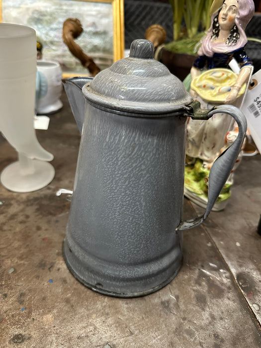 GRANITEWARE COFFEE KETTLE