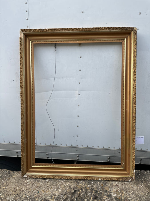 LARGE AS FOUND GILT FRAME