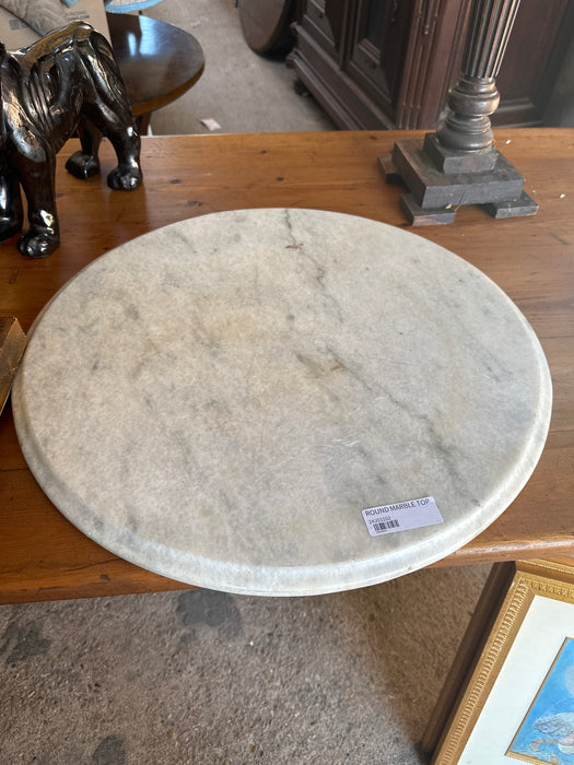 24" ROUND MARBLE TOP
