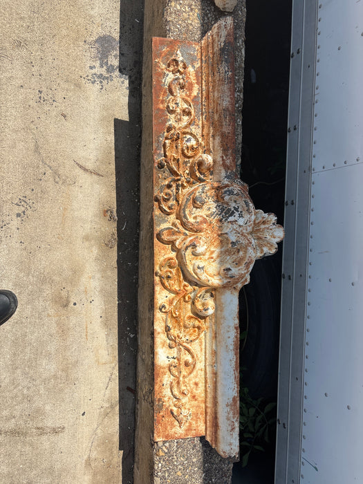 CAST IRON PEDIMENT