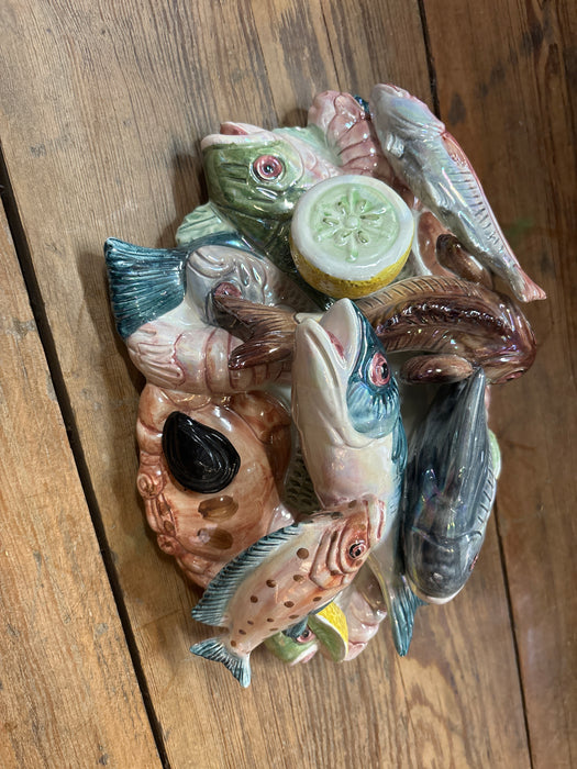 ITALIAN FISH PILE WALL ART