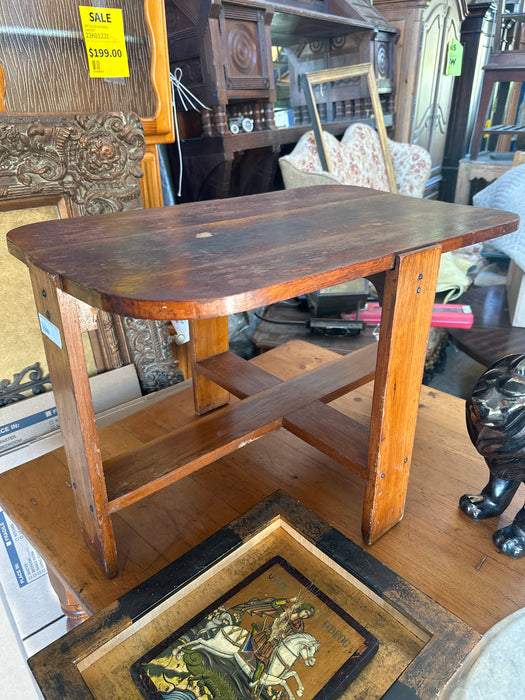 1940'S RUSTIC SIDE TABLE