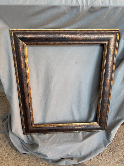 BLACK AND GOLD MOTTLED FRAME