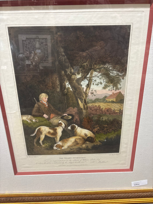 PAIR OF HUNT SCENE LITHOGRAPHS