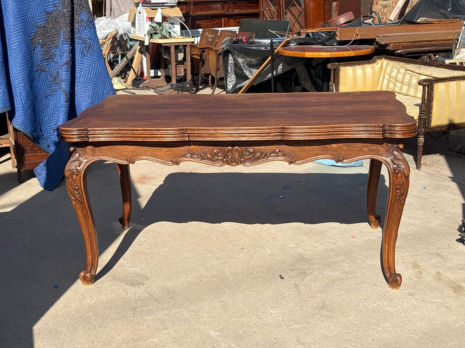 COUNTRY FRENCH OAK DRAW LEAF TABLE