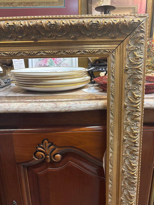 LARGE ORNATE GOLD FRAME - AS FOUND