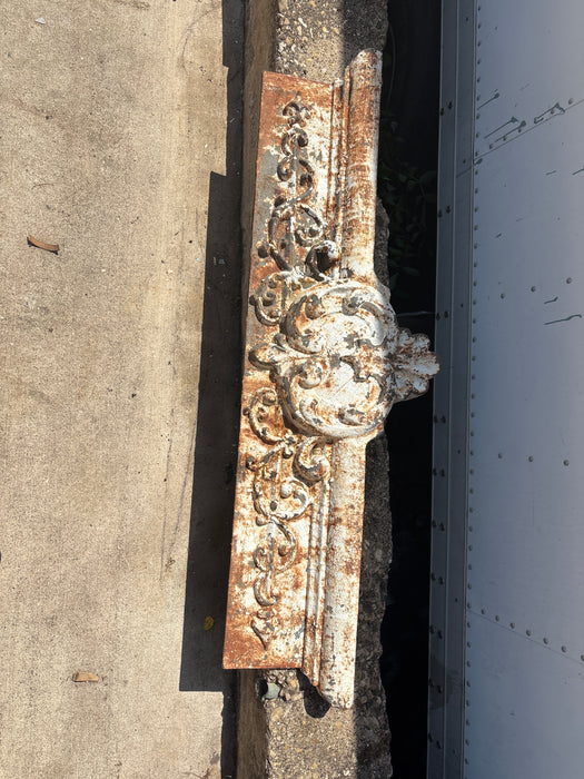 CAST IRON PEDIMENT