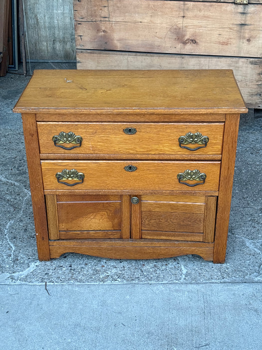 OAK WASH TABLE