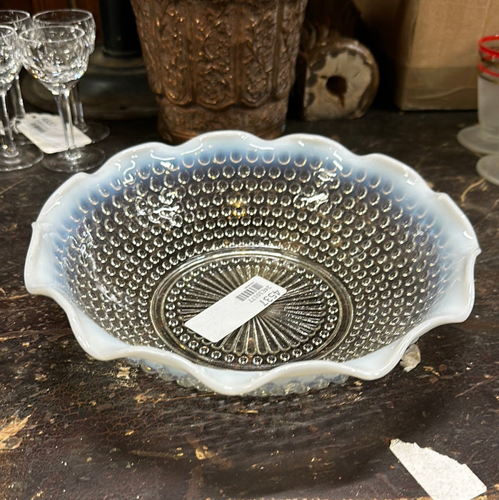 HOBNAIL GLASS BOWL
