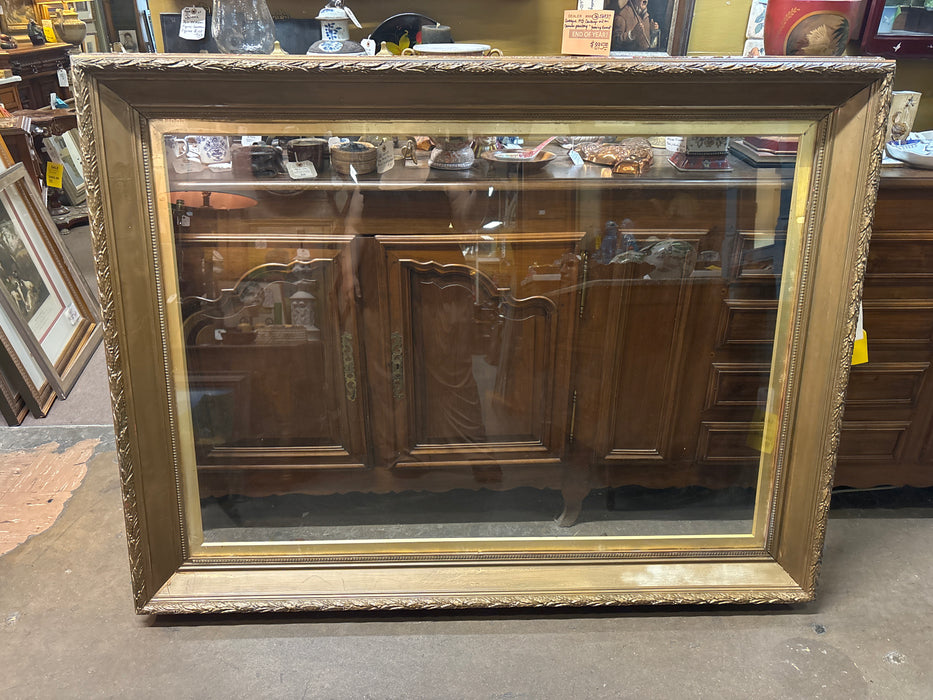 HUGE GOLD LAUREL LEAF FRAME