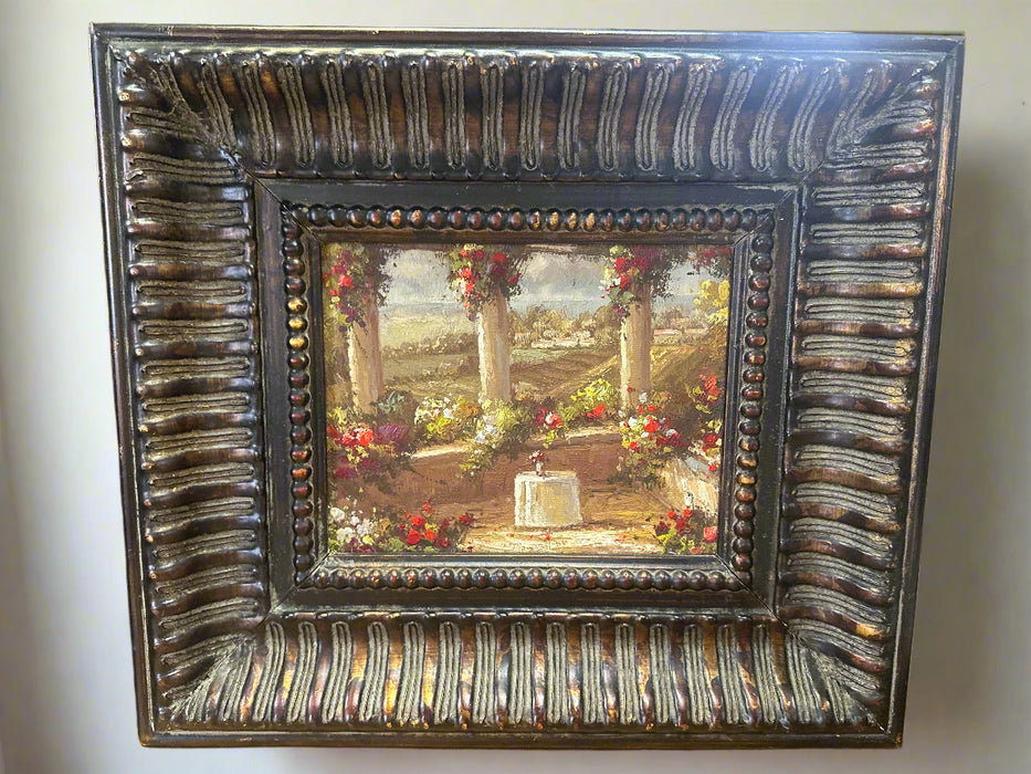 MEDITERRANEAN AL FRESCO SCENE