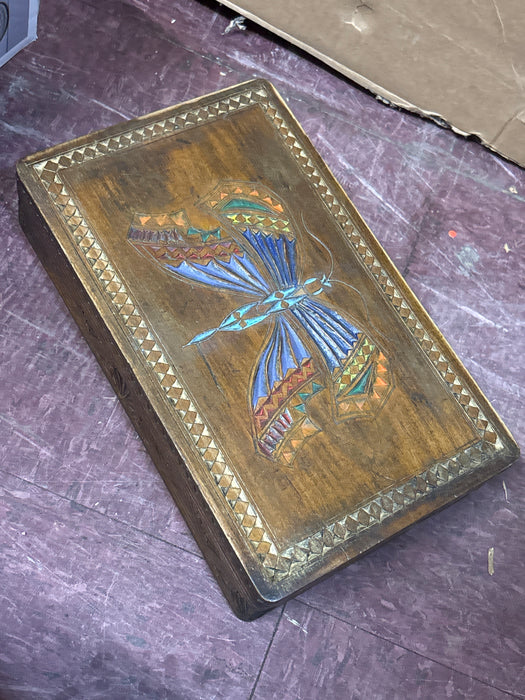 CARVED BUTTERFLY BOX
