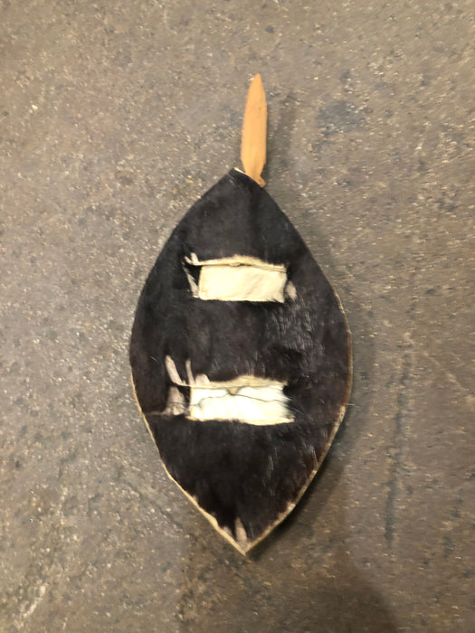 INDIAN LEATHER HAIR CLIP