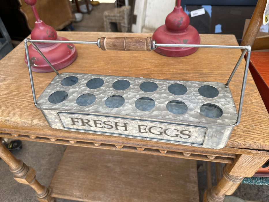 TIN EGG CARRY CASE