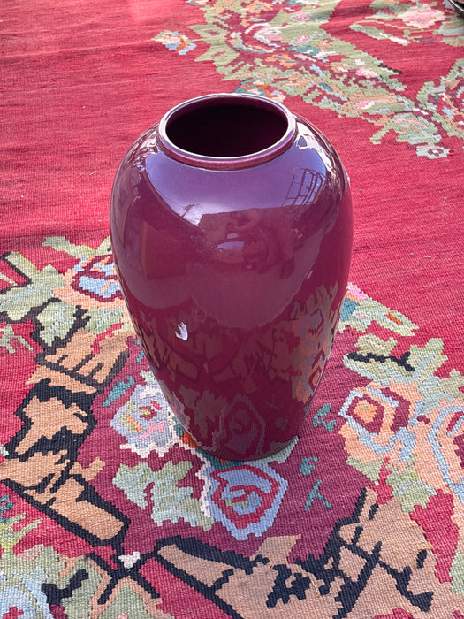 AS FOUND RED VASE