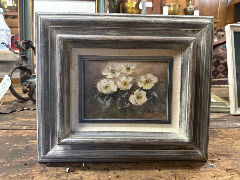 SMALL FLOWER STILL LIFE WATERCOLOR