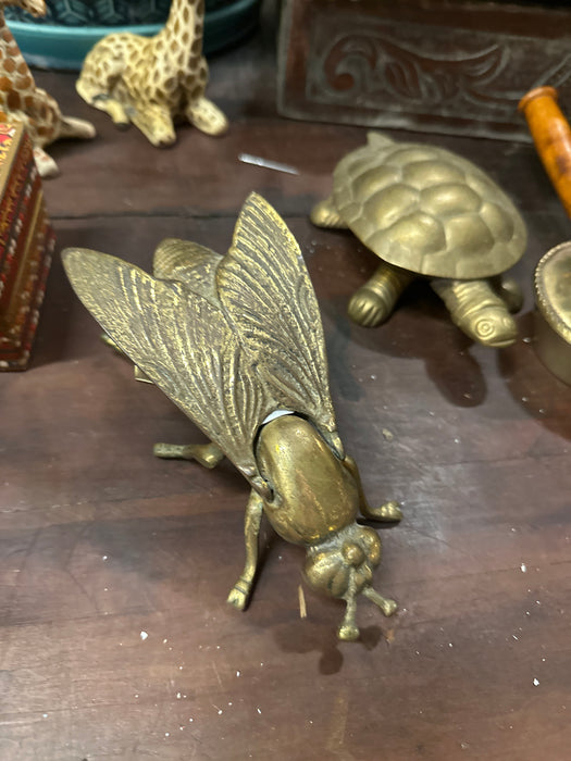 LARGE BRASS FLY BOX