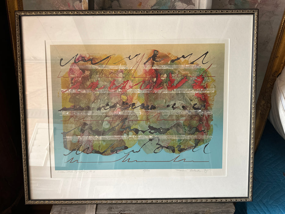 "LINEAR MODE SYMPHONY #1 SIGNED MARCUS BAILASKY 89/150