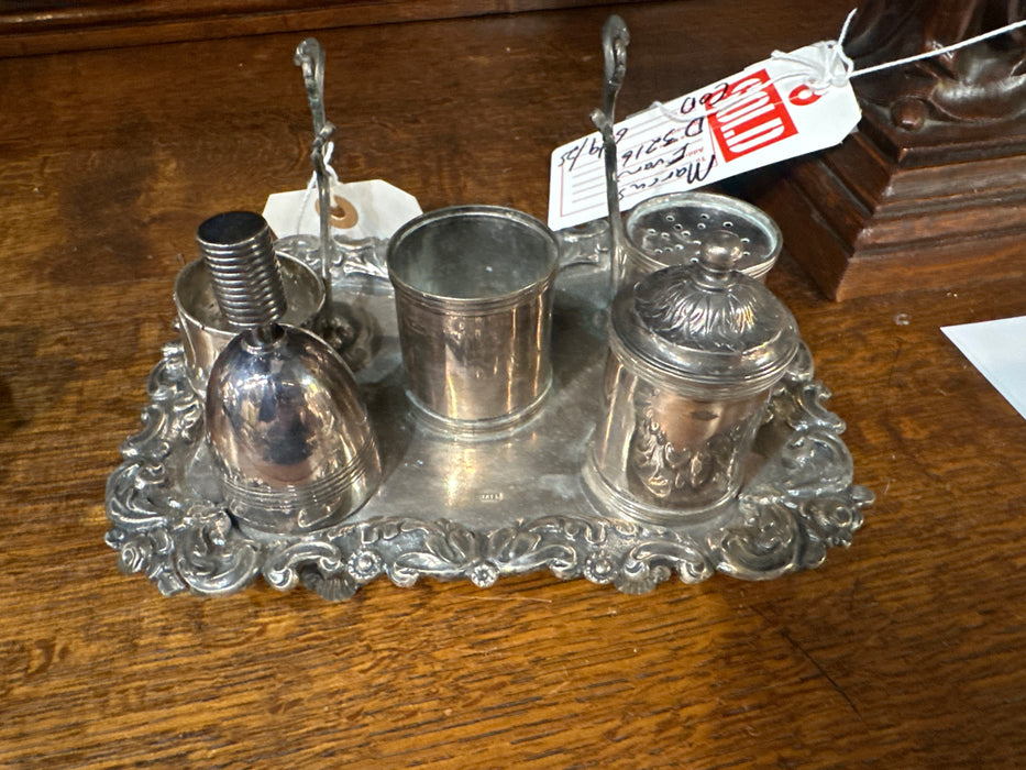 PARTIAL SILVER PLATE ASSEMBLY