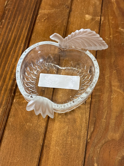 APPLE GLASS DISH