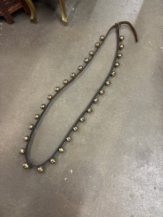LEATHER STRAP WITH SLEIGH BELLS