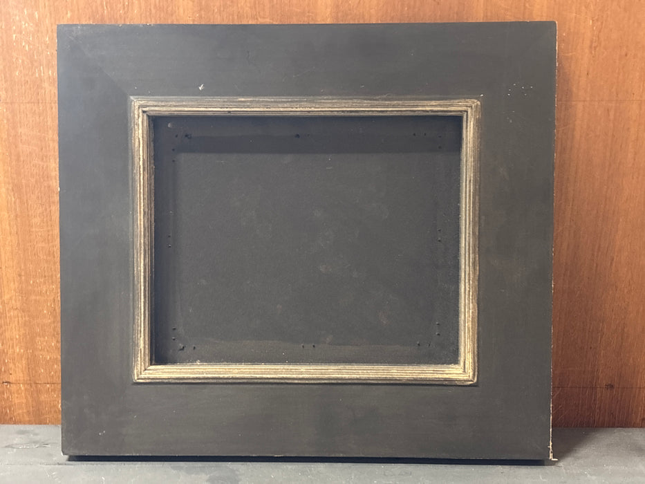 SMALL THICK BLACK SHADOW BOX FRAME