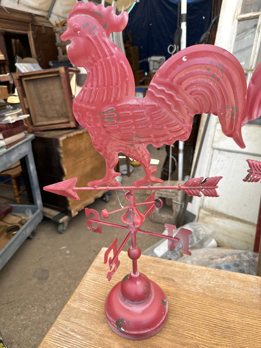 RED ROOSTER WEATHER VANE