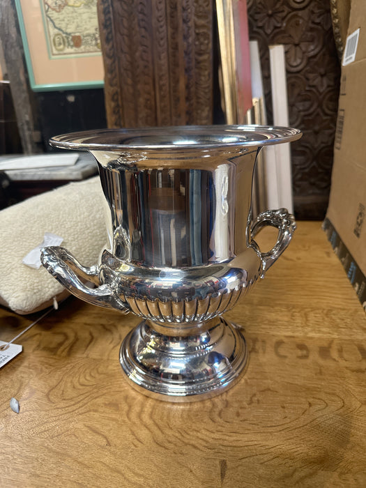 SILVER PLATE CHAMPAGNE BUCKET