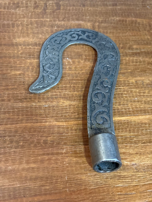 PAIR METAL FOLIATE HOOK AS IS