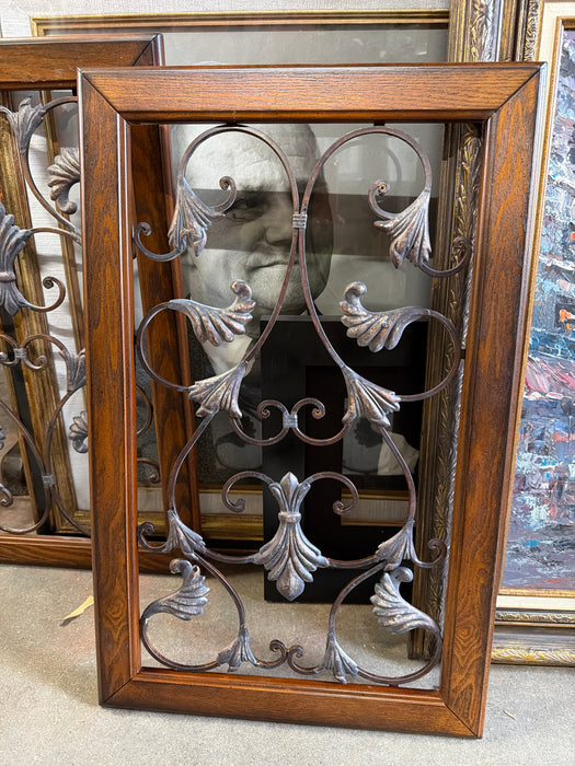 WOOD AND METAL PANEL