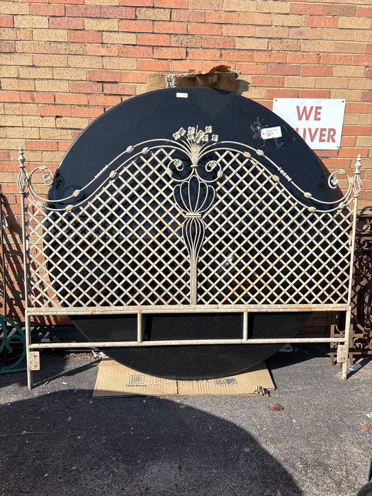 IRON KING SIZE BED HEADBOARD