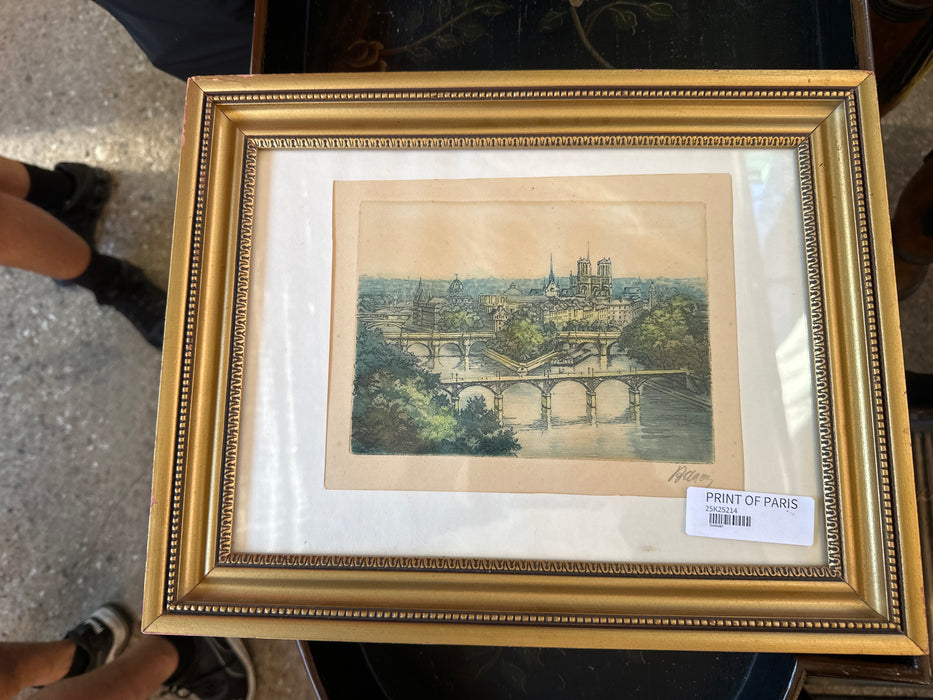 PRINT OF PARIS