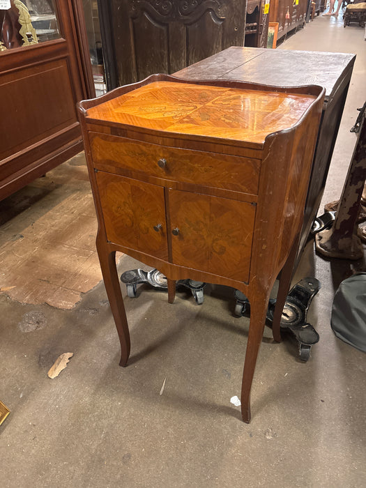 LOUIS XV  MARQUETRY INLAID SIDE CABINET