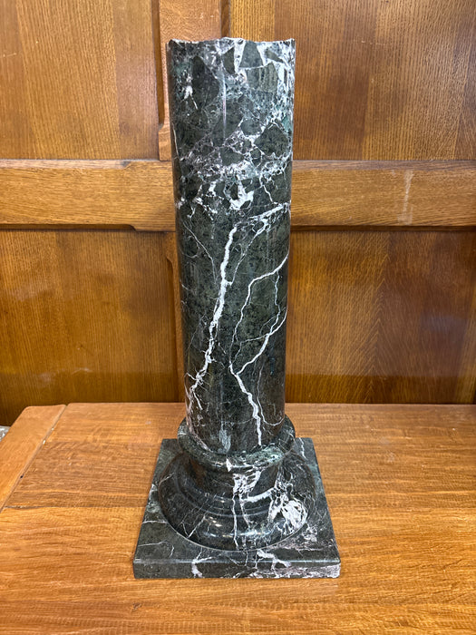 2 PIECE CYLYNDER MARBLE - AS FOUND